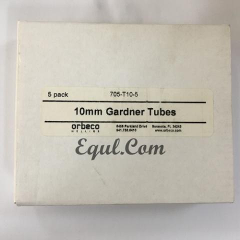 Gardner 10 mm rectangular molded tube, 5 pack